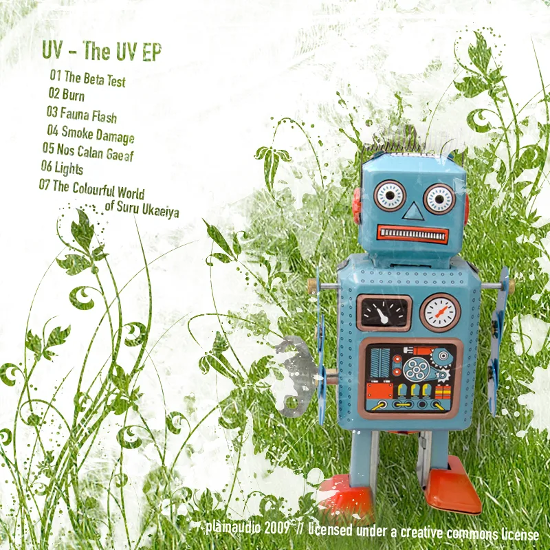 Cover of The UV EP by UV